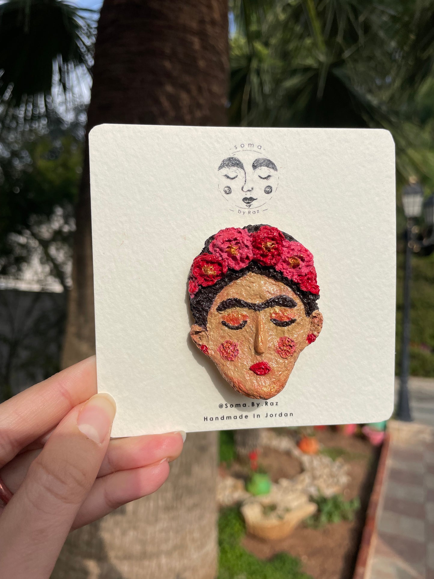 Frida ~ Brooch
