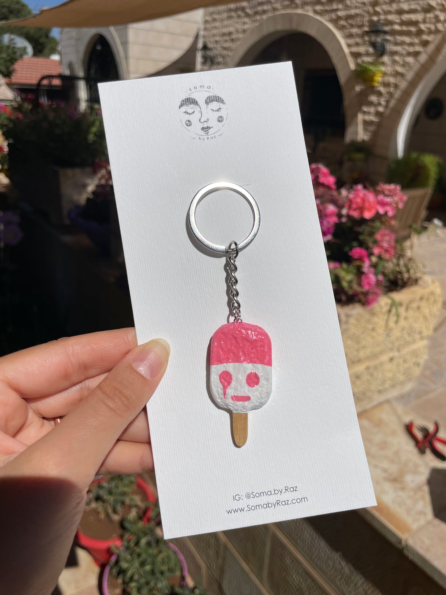 Keychain Charm ميدالية نعنوع