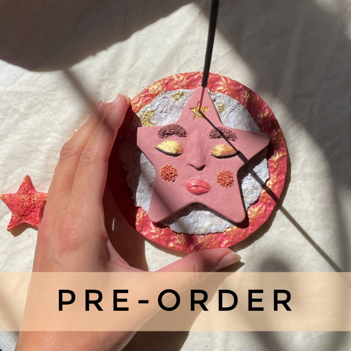 Blushing Star Incense Holder