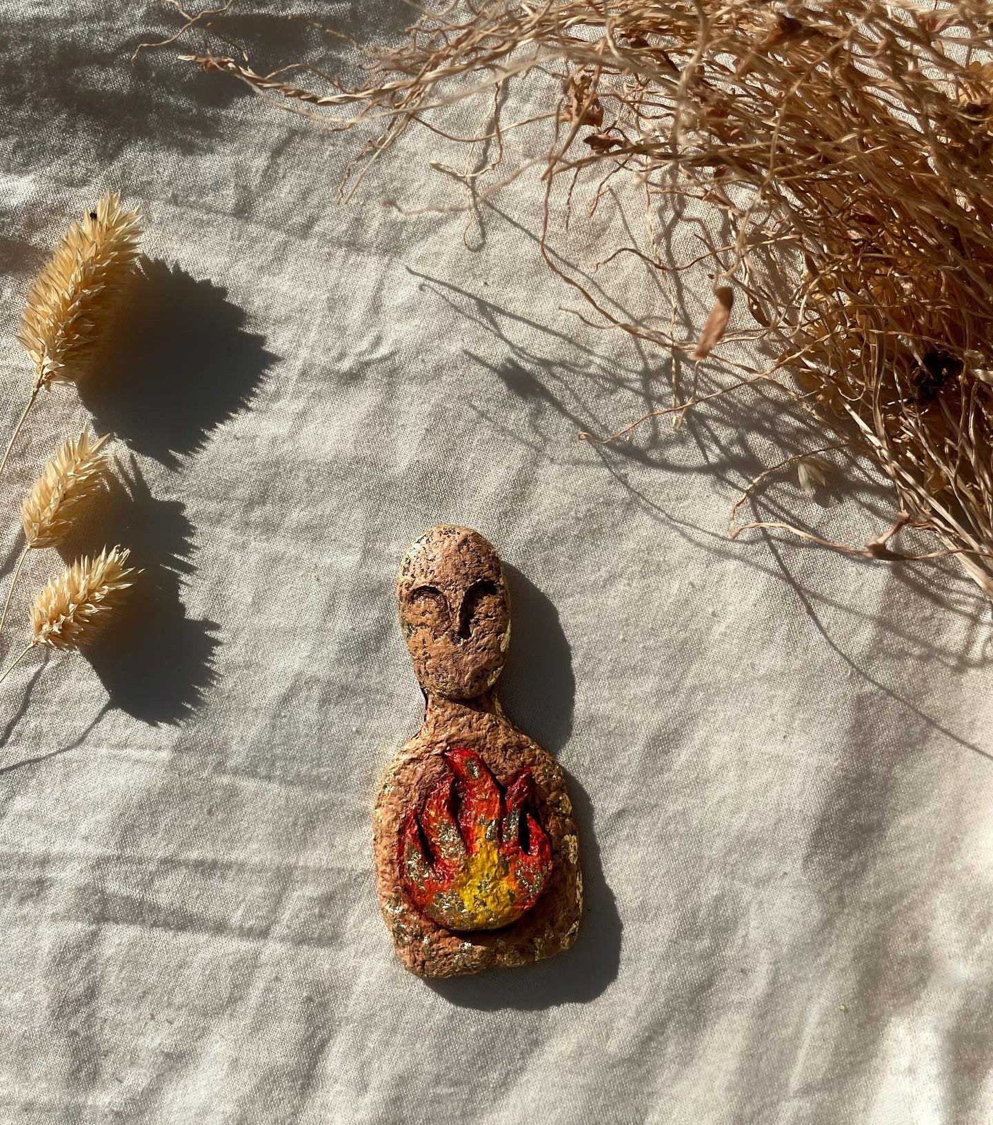 Fire Within ~ Brooch