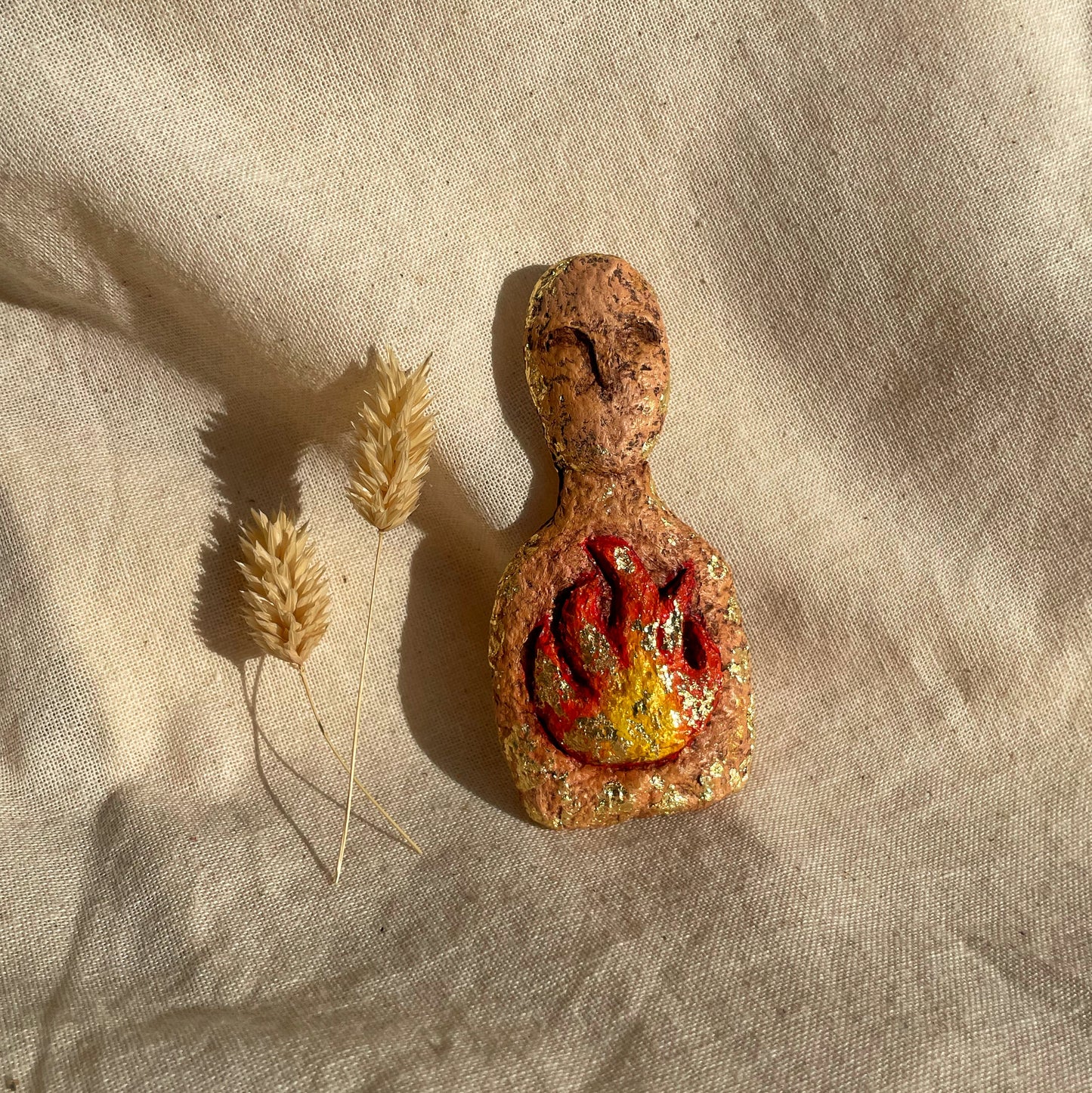 Fire Within ~ Brooch