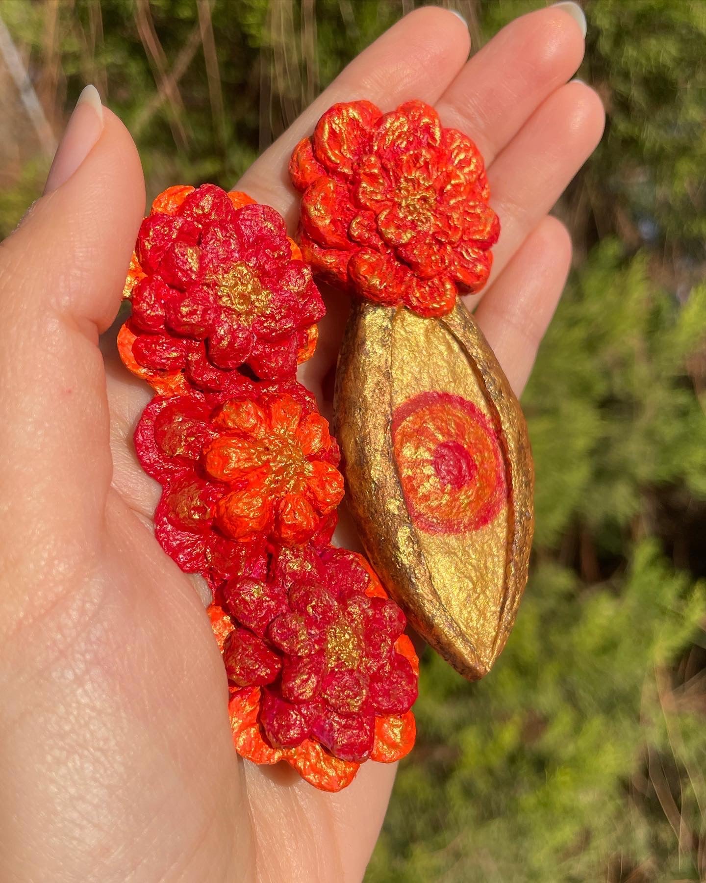 Blossom ~ Mismatched Earrings